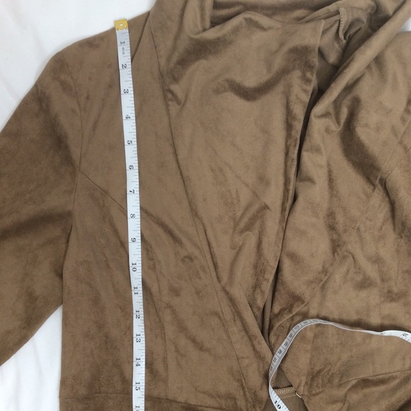 NWT ABG soft camel colored short jacket.  SZ 6 - Picture 7 of 8